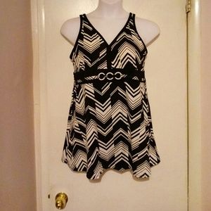 Catherines one piece swimdress